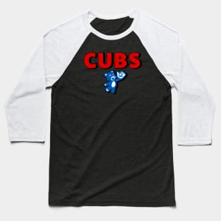 CUBS with 3D cub Baseball T-Shirt